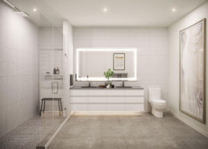 Mari Multifamily — Bellevue, WA quartz marble countertops king county