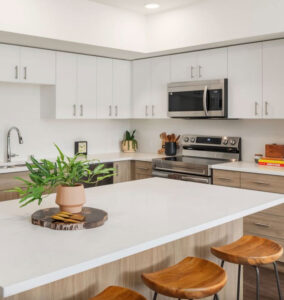 quartz marble countertop Prose Multifamily — Kent, WA